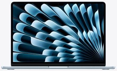 APPLE Laptop MacBook Air / Apple M5, 13.6", 2560 x 1664, 16 GB, 512 GB SSD, macOS, plava